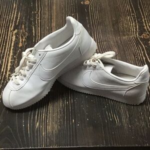 Classic White Women’s Nike Cortez sneakers size 9.5